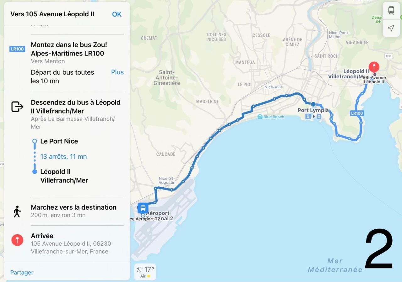 Escape To The French Riviera Διαμέρισμα Βιλφράνς-συρ-Μερ Εξωτερικό φωτογραφία